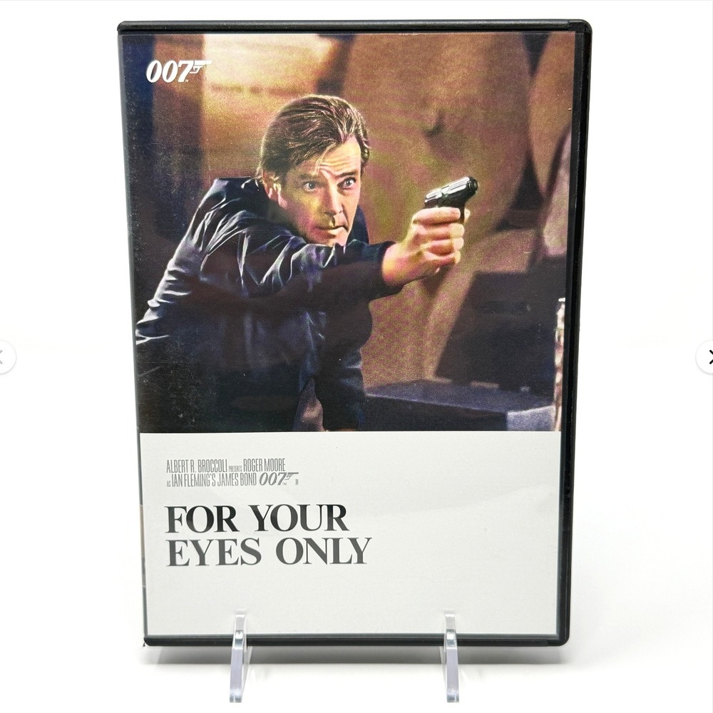 For Your Eyes Only DVD James Bond 007 Roger Moore 1981 Widescreen MGM 2007